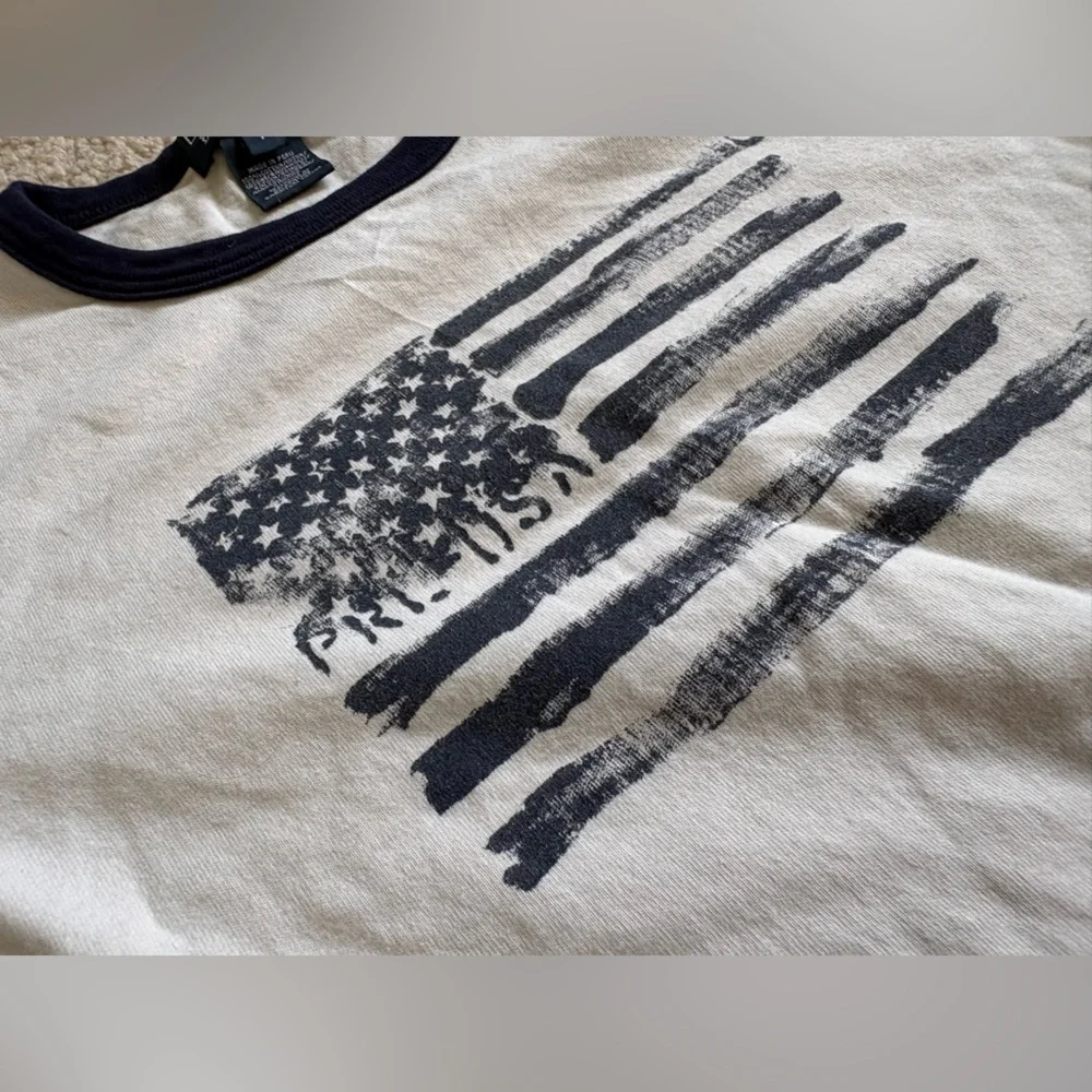 Boys Polo Ralph Lauren Flag Hoody & Tee Set 🇺🇸